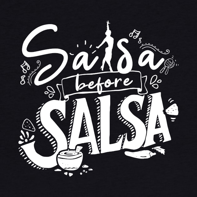 Salsa before Salsa - Salsa Clothing for the Salsa Dancer - Single Color by happiBod